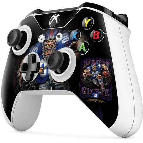 Liquid Blue NFL New York Giants Running Back Xbox One S Controller Skin