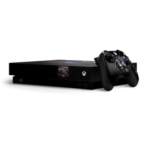 Liquid Blue NFL New York Giants Running Back Xbox One X Bundle Skin