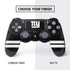 NFL New York Giants Shutout PS4 Controller Skin