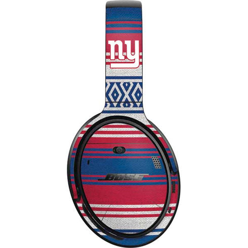 NFL New York Giants Trailblazer Bose QuietComfort 35 Headphones Skin