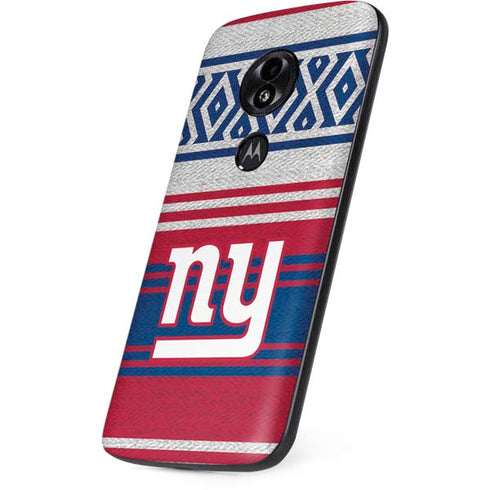 NFL New York Giants Trailblazer Moto E5 Play Skin