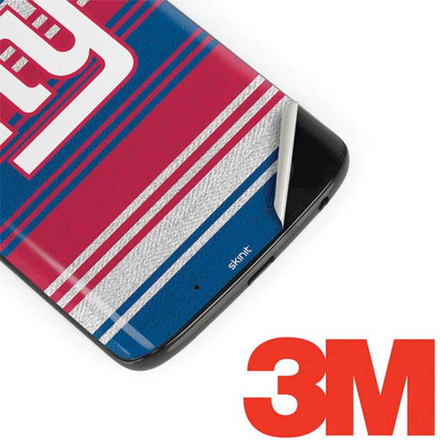 NFL New York Giants Trailblazer Moto G6 Skin