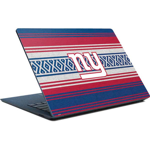 NFL New York Giants Trailblazer Surface Laptop Skin