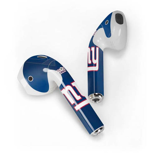 NFL New York Giants Team Jersey Apple AirPods Skin