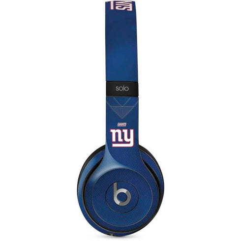 NFL New York Giants Team Jersey Beats Solo 2 Wired Skin