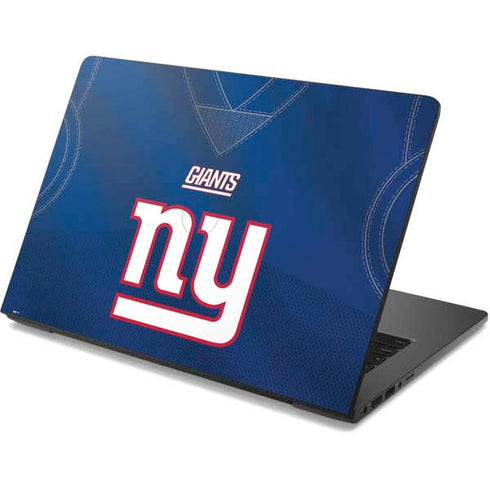 NFL New York Giants Team Jersey Dell Chromebook Skin