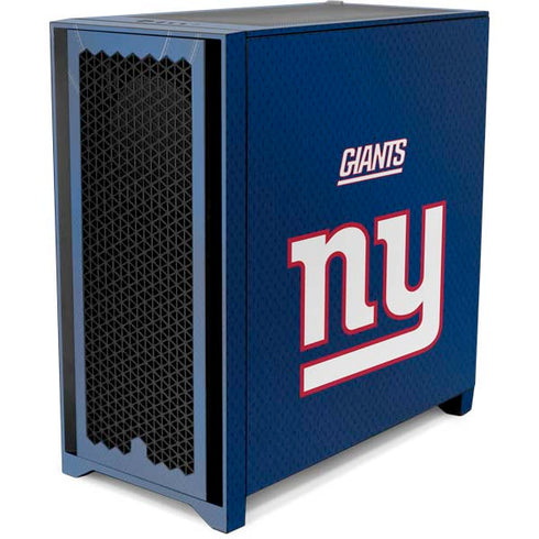 NFL New York Giants Team Jersey Corsair 4000D Tempered Glass Mid-Tower ATX Case Skin