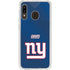 NFL New York Giants Team Jersey Galaxy A20 Clear Case