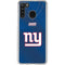 NFL New York Giants Team Jersey Galaxy A21 Clear Case