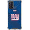 NFL New York Giants Team Jersey Galaxy A72 5G Clear Case