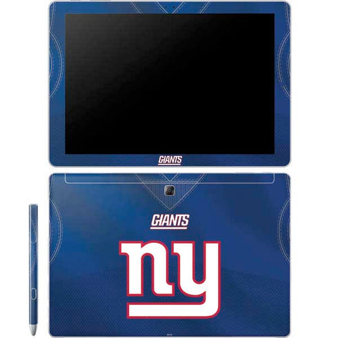 NFL New York Giants Team Jersey Galaxy Book 12in Skin
