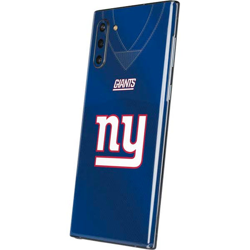 NFL New York Giants Team Jersey Galaxy Note 10 Skin