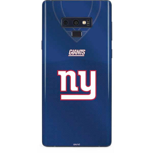 NFL New York Giants Team Jersey Galaxy Note 9 Skin