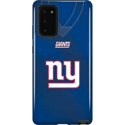 NFL New York Giants Team Jersey Galaxy Note20 5G Pro Case