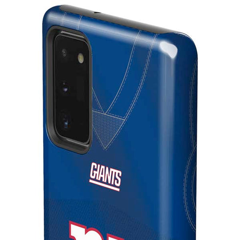 NFL New York Giants Team Jersey Galaxy Note20 5G Pro Case