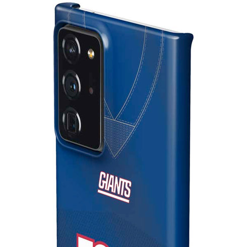 NFL New York Giants Team Jersey Galaxy Note20 Ultra 5G Lite Case