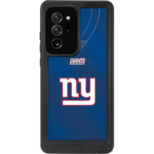 NFL New York Giants Team Jersey Galaxy Note20 Ultra 5G Waterproof Case