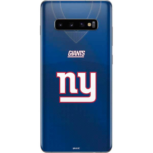 NFL New York Giants Team Jersey Galaxy S10 Plus Skin