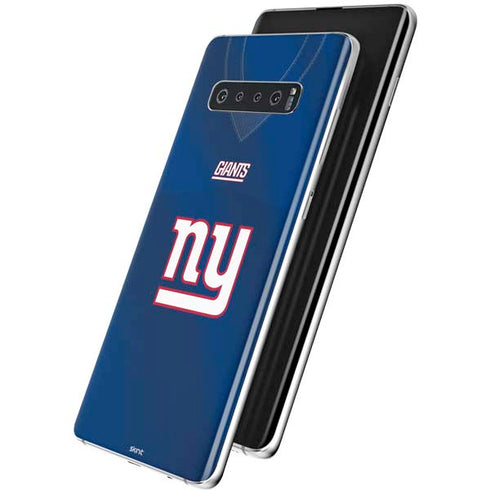 NFL New York Giants Team Jersey Galaxy S10 Plus Skin