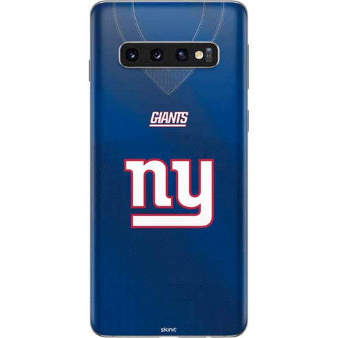 NFL New York Giants Team Jersey Galaxy S10 Skin