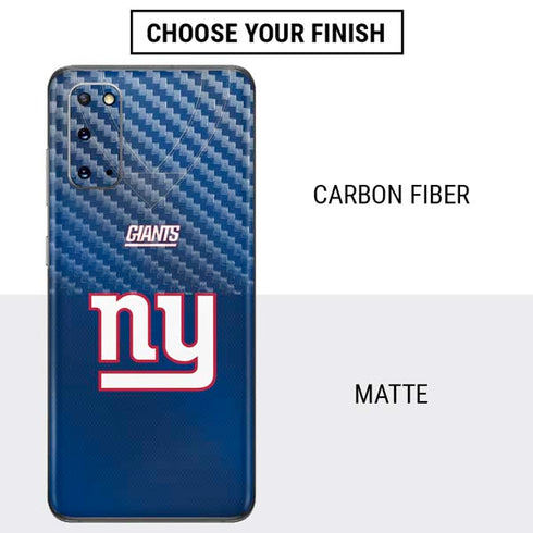 NFL New York Giants Team Jersey Galaxy S20 Skin