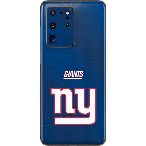 NFL New York Giants Team Jersey Galaxy S20 Ultra 5G Skin