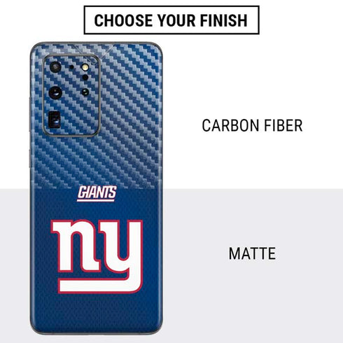 NFL New York Giants Team Jersey Galaxy S20 Ultra 5G Skin