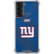 NFL New York Giants Team Jersey Galaxy S21 5G Clear Case