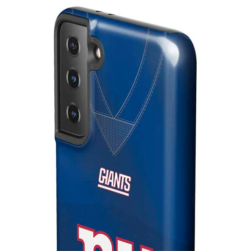 NFL New York Giants Team Jersey Galaxy S21 FE Pro Case