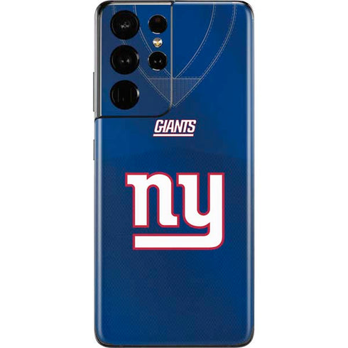 NFL New York Giants Team Jersey Galaxy S21 Ultra 5G Skin