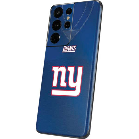 NFL New York Giants Team Jersey Galaxy S21 Ultra 5G Skin