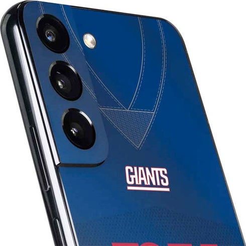 NFL New York Giants Team Jersey Galaxy S22 Skin