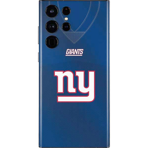 NFL New York Giants Team Jersey Galaxy S22 Ultra Skin