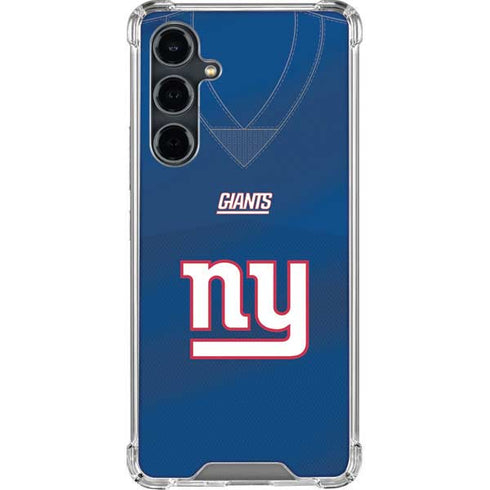 NFL New York Giants Team Jersey Galaxy S23 FE Clear Case