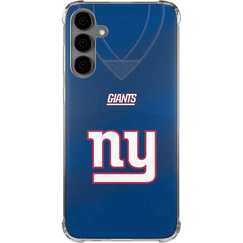 NFL New York Giants Team Jersey Galaxy S24 Plus Clear Case