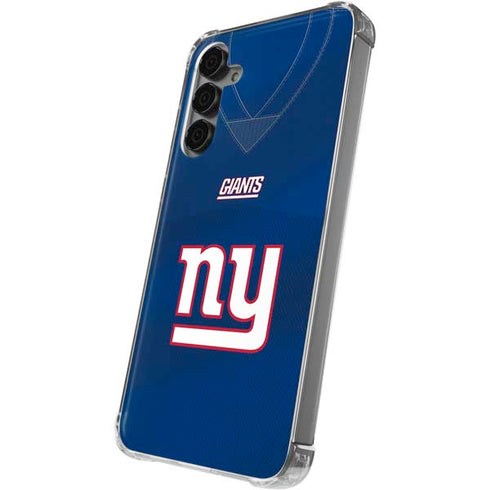 NFL New York Giants Team Jersey Galaxy S24 Plus Clear Case