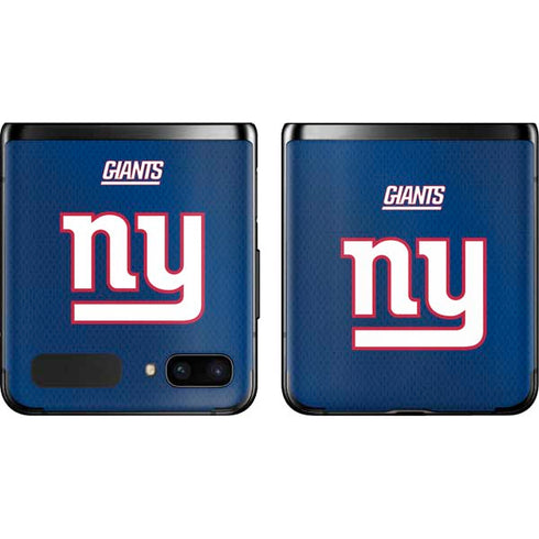 NFL New York Giants Team Jersey Galaxy Z Flip Skin
