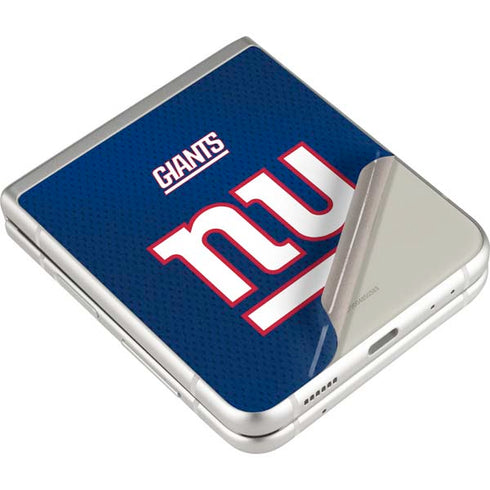 NFL New York Giants Team Jersey Galaxy Z Flip3 5G Skin