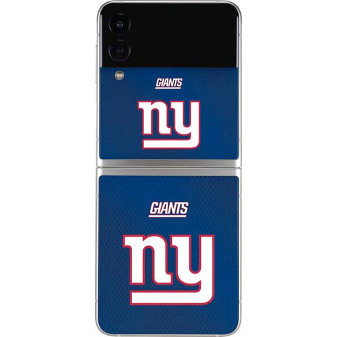 NFL New York Giants Team Jersey Galaxy Z Flip4 5G Skin