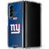 NFL New York Giants Team Jersey Galaxy Z Fold4 5G Clear Case