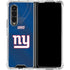 NFL New York Giants Team Jersey Galaxy Z Fold4 5G Clear Case