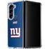 NFL New York Giants Team Jersey Galaxy Z Fold5 5G Clear Case