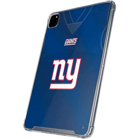 NFL New York Giants Team Jersey iPad Pro 12.9in (2020) Clear Case