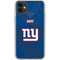 NFL New York Giants Team Jersey iPhone 11 Clear Case