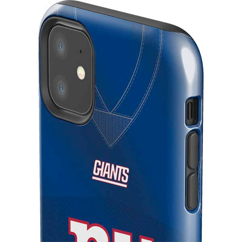 NFL New York Giants Team Jersey iPhone 11 Impact Case