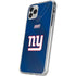 NFL New York Giants Team Jersey iPhone 11 Pro Clear Case