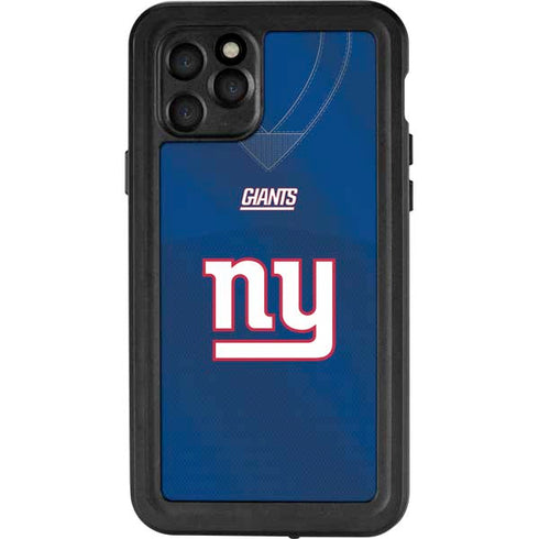 NFL New York Giants Team Jersey iPhone 11 Pro Waterproof Case