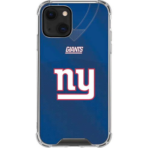 NFL New York Giants Team Jersey iPhone 14 Clear Case