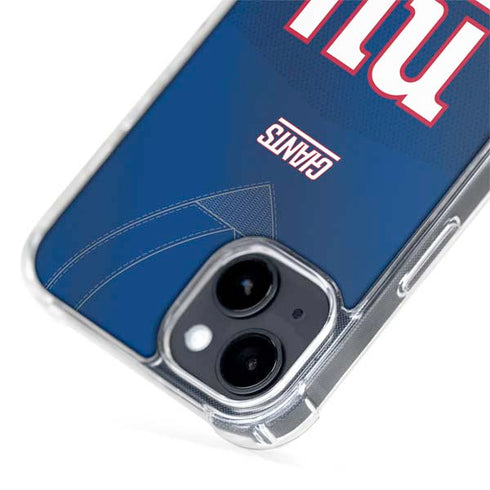 NFL New York Giants Team Jersey iPhone 15 Plus MagSafe Case