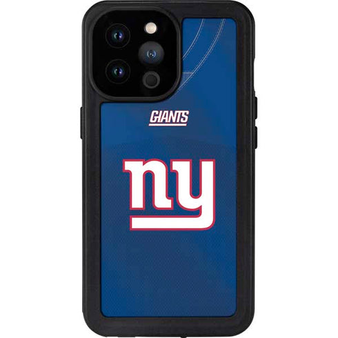 NFL New York Giants Team Jersey iPhone 14 Pro Max Waterproof Case